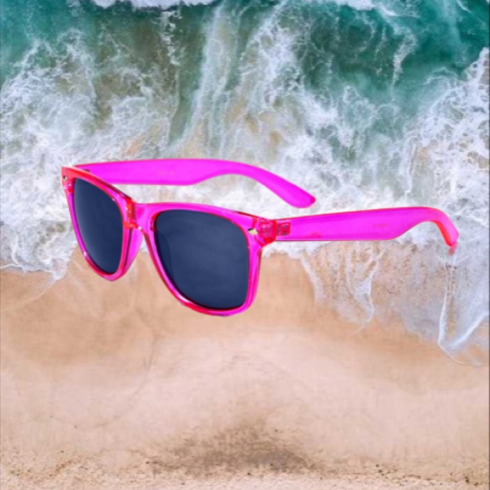 ⭐️2/$15 Pink Wayfarer Style Sunglasses